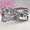 Silver, variant on European American Style Multi-Layer Cross Bow Rhinestone Ring, Individually Packed Copper Ring for Festival Gift Giving
