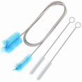 thumbnail image 1 of Pellet stove cleaning set - 1.55 meter stainless steel extension, maximum bend of 90 degrees, 1 of 3