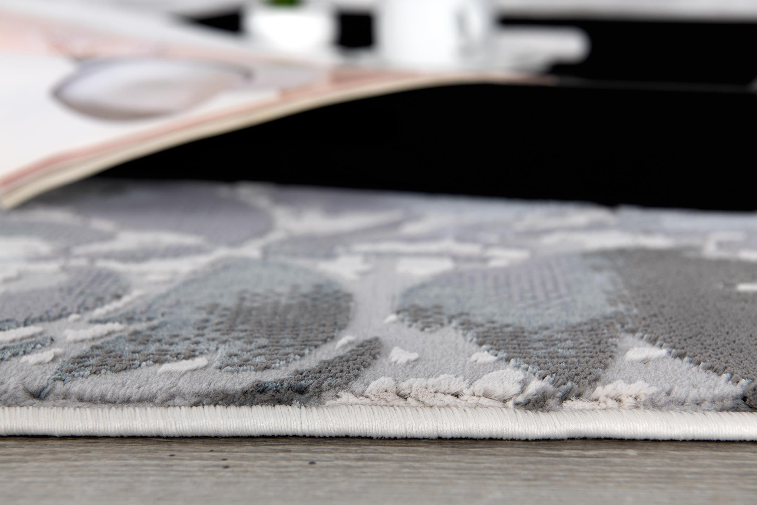 Rug Branch Oasis Collection Modern Floral Area Rug