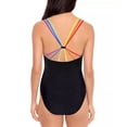 thumbnail image 3 of Salt + Cove BLACK Juniors' Love One-Piece Swimsuit, US Medium, 3 of 3