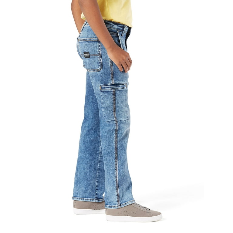 Signature By Levi Strauss & Co. Boys Loose Carpenter Jeans, Sizes 4-18 