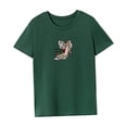 thumbnail image 4 of Camiseta para mujer Camiseta de cuello redondo Trajes femeninos Camiseta básica para desplazarse Viajar S, 4 of 7