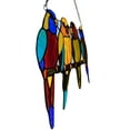 River of Goods Stained Glass Tropical Birds Window Panel