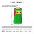 thumbnail image 6 of Sao Tome and Principe flag men basketball sports jersey fitness multifunction sleeveless tshirt exclusive custom name nunber, 6 of 9