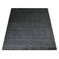 thumbnail image 4 of Rugsotic Carpets Handmade Rugs Hand Knotted Loom Rectangle 8'x11' Charcoal Wool for Indoor Use, 4 of 8
