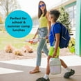 thumbnail image 4 of Arctic Zone Chrome Lunch Box Combo with Ice Pack and Sandwich Container - Cotton Candy, 4 of 10