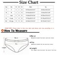 thumbnail image 2 of Maplenight Women's Underwear High Waist Stretch Briefs Soft Underpants Ladies Shorts Block Color Full Coverage Panties, 2 of 2