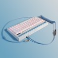 thumbnail image 3 of 60% Sensación mecánica Mini RGB Retroiluminación Práctico, Baoblaze Teclado mecánico, 3 of 8