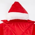 thumbnail image 3 of Elf on the Shelf Kids Holiday Hooded Throw, Red, 3 of 6