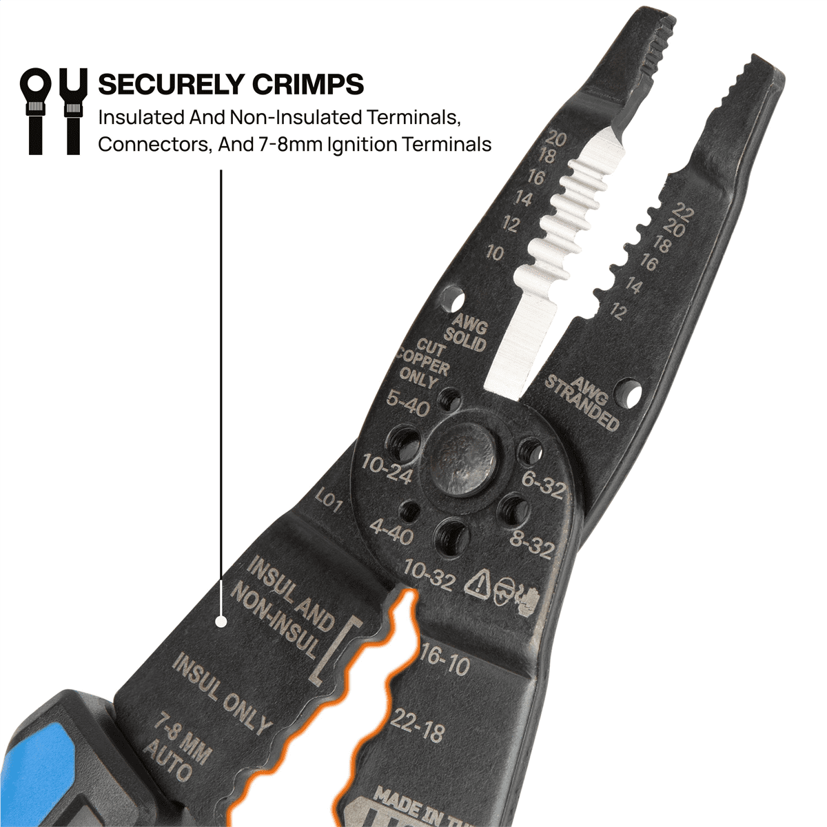 Klein Tools Long Nose Multi-Purpose Wire Stripper