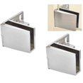 thumbnail image 3 of 2Pcs Glass Door Hinge Frameless Glass Clamp Hinge for 3-5mm Thick,Light Surface, 3 of 4