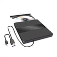 thumbnail image 2 of USB3.0 External CD DVD Reader CD/DVD Drive Burner Reader Type-C External Optical Hard Drive Disk for PC Laptop Desktop, 2 of 8