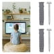 thumbnail image 3 of GOOHOCHY Ancla de pared acanalada de plástico de 6 piezas y kit de tornillos de 6 piezas para el soporte de TV LCD, 3 of 8
