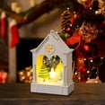thumbnail image 2 of 12" Christmas Snow Globe Lantern Angel with Music & Timer, USB Lined/Battery Operated Lighted Water Glittering Nativity Lantern for Christmas Festival Centerpiece Decoration Gifts – Angel, 2 of 6