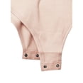 thumbnail image 5 of A2Y Women's Fashion Basic Premium Cotton Racerback Tank Body Suit Dusty Blush XL, 5 of 5
