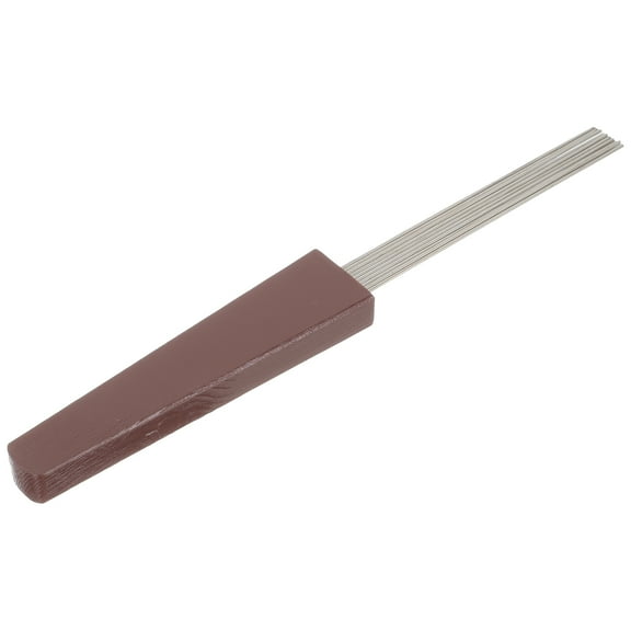 Guiro Scraper Comb-Style Guiro Scraper Wood Handle Guiro Metal Guiro Latin Percussion Tool