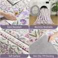 thumbnail image 6 of FULIE Rugs 5'x8'Soft Boho Rug Foldable Carpet Non-Slip Rug for Living Room,Purple, 6 of 7