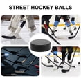 thumbnail image 3 of 20pcs Professional Hockey Pucks for Ice Hockey Training Table Games and Sports Practicing Solid Puck Replacement, 3 of 9