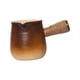 thumbnail image 4 of Tetera de cerámica, tetera de hojas sueltas, tetera, tetera de porcelana, infusor de té Marrón Ancho, 4 of 9