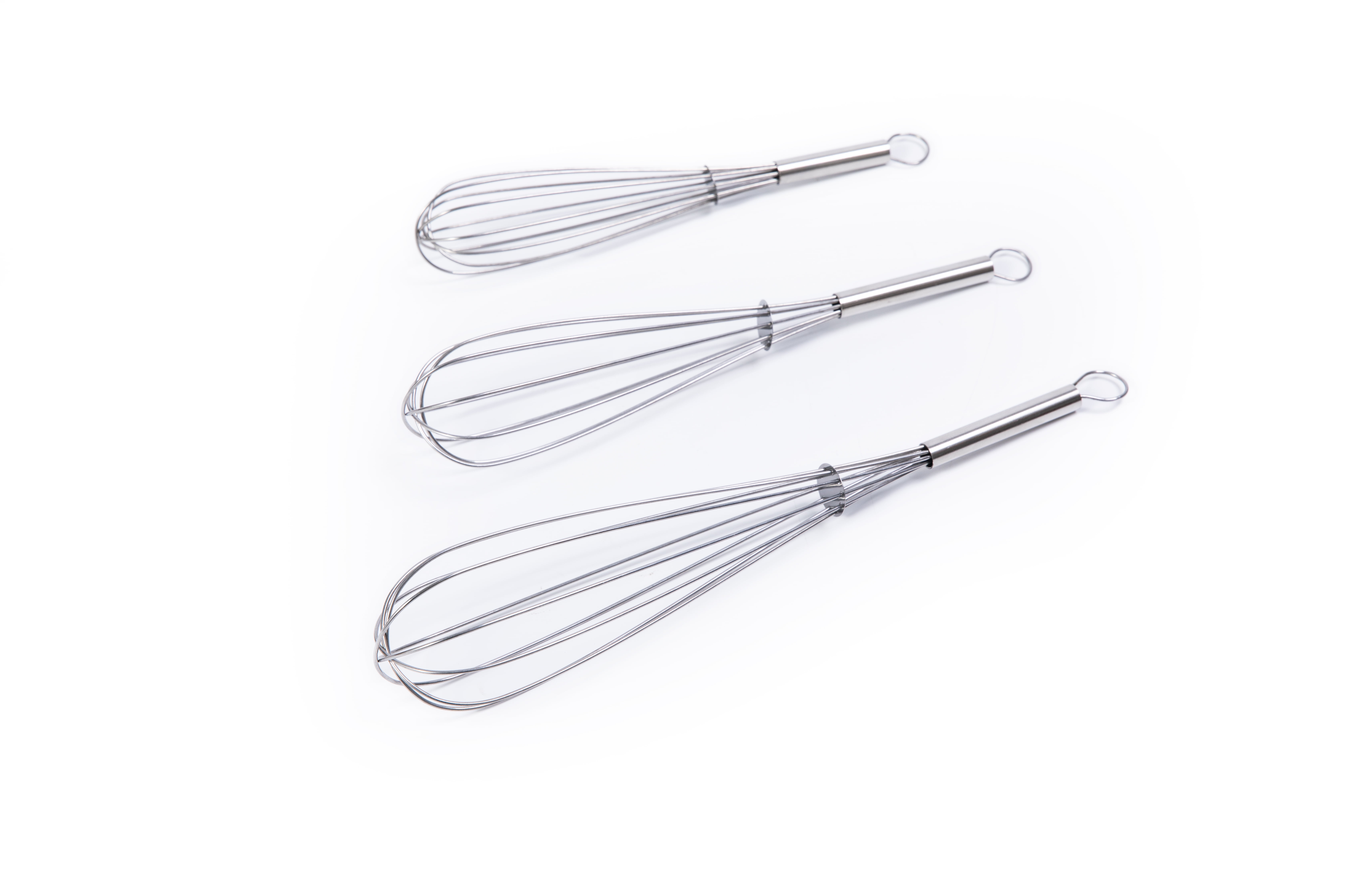 Kitchen Delight BATEMEN 4 Mini Whisk Combo Set - Two 5 Inch + Two 7 Inch, Stainless Steel Means Easy Maintenance and Cleaning