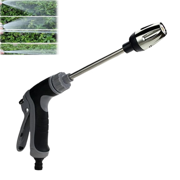 Aquoxis Pressure Washer, High-Pressure Cleaner for Garden Hose – 15x More Powerful Than Hoses, with 360° Rotating Nozzle and Three Spray Modes for Easy Cleaning