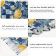 thumbnail image 5 of FORMRS Womens Scarf Winter Soft Long Big Warm Shawls Wrap Tassel Scarves, Retro Plaid Lemon, 5 of 9