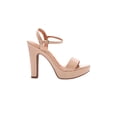 thumbnail image 1 of VIZZANO 6292200 Zapatilla de charol tacón alto dama beige 23, 1 of 6