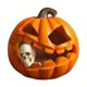 thumbnail image 1 of Retro Desktop Skull Resin Ghost Festival Decoration, 1 of 5