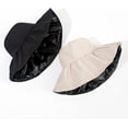thumbnail image 5 of CoCopeaunts Women Bucket Hat Large Wide Brim Outdoor Sun Protection Folding Summer Bucket Cap for Women Adjustable Lace-Up, 5 of 8