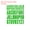 Light Green, variant on Uxcell 4 Sheets Letter Stickers Vinyl Letters 9.1'' x7.7'' for Indoor Outside Sticker Decal Orange