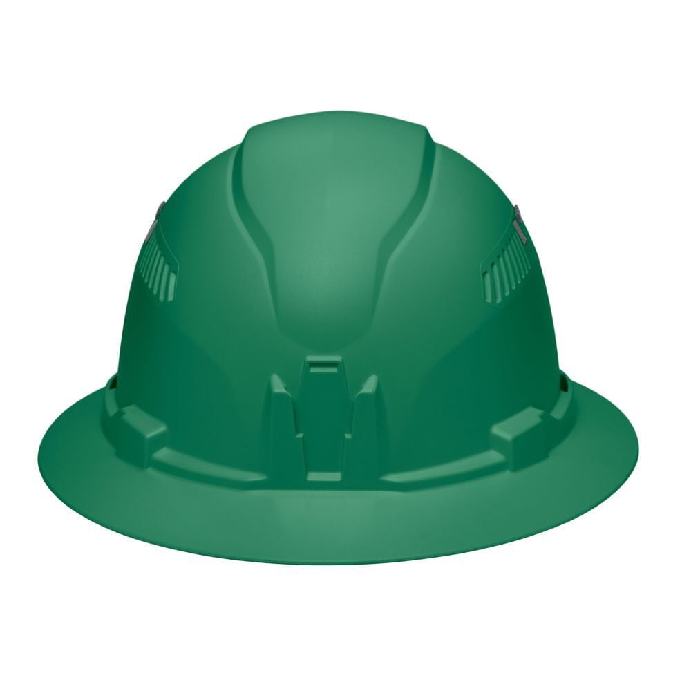 Klein Tools Full Brim Style Vented Hard Hat Green