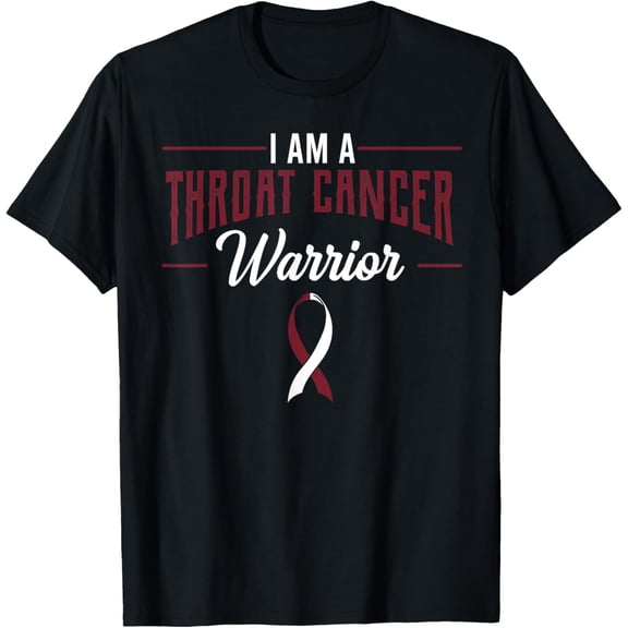 Playful Comfort Tee - Throat Cancer Warriors Awareness Supporters Pharynx Neck T-Shirt