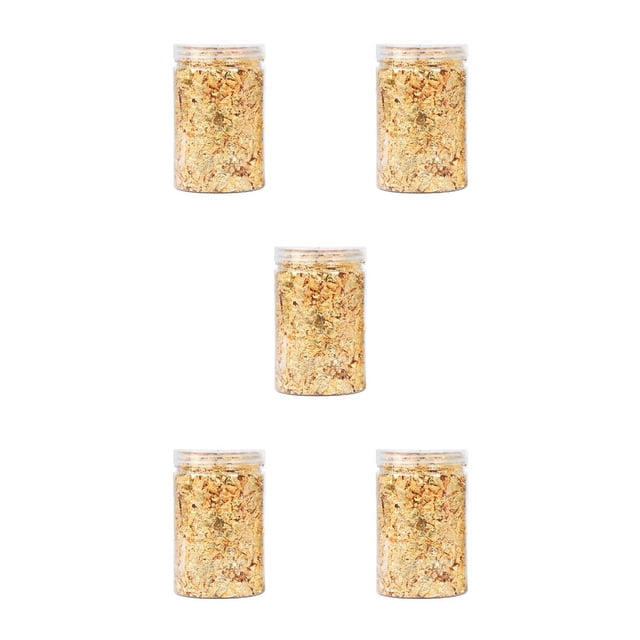 Wosthever Decoración de lámina de oro para uñas 2g, hojas de lentejuelas de imitación para manicura artesanal, purpurina para manualidades, decoración Type2 NO2 Wosthever CBP158820