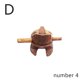 thumbnail image 2 of Rana de teca, rana de la fortuna, juguete de madera para rascar, adorno de regalo, 2 of 2