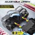 thumbnail image 5 of VIBESPARK 24V Electric Go Kart, Drift Go Kart for Kids with Adjustable Seat, Two Drive Modes, Ultra-Long Battery Life, Bluetooth, LED lights, Ride on Car for Kids 6-12, Blue, 5 of 10