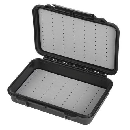 Max MAX002FLY.079 9.05 x 6.88 x 2.08 in. Water & Dust Proof Tackle Box Black