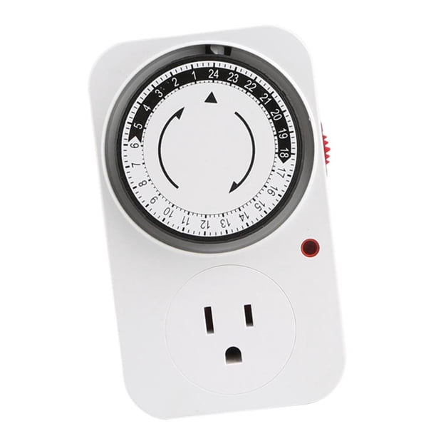 Temporizador de salida mecánico de 24 tiempo tiempo de tiempo de tiempo de , aparato doméstico, reloj de , licencia de pared, enchufe . UU., Oficina, Hotel, commerce business cali