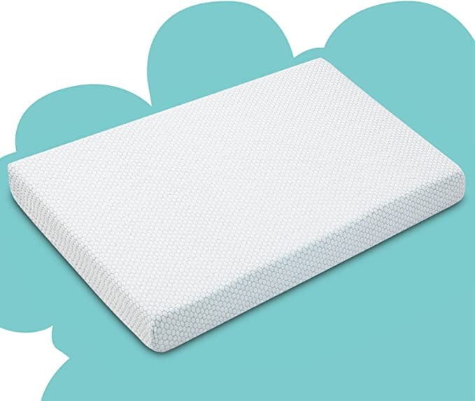 SheSpire Pack n Play Mattress, Memory Foam Playard Mattress , Portable