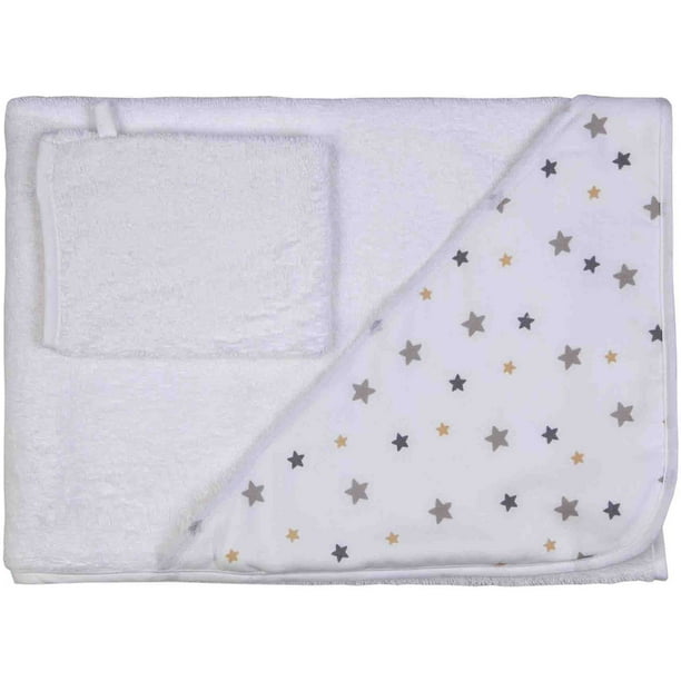 Gloop Baby Organic Cotton Baby Hooded Bath Towel Walmart Com Walmart Com