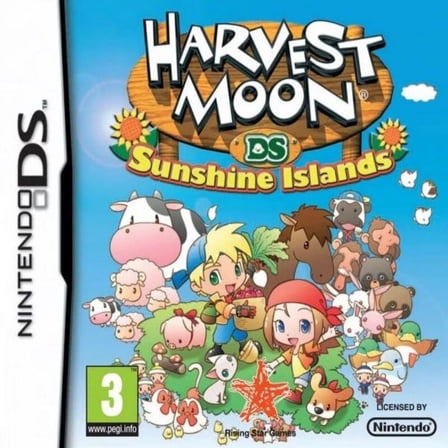 Harvest Moon DS: Sunshine Islands DS Game Cartridges for NDS 3DS DSI DS