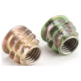 thumbnail image 3 of Hex Drive Head Nut，20Pcs M8 Zinc Alloy Hex Drive Head Furniture Nuts Threaded For Wood Insert, 3 of 8