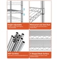 thumbnail image 3 of Estantes de almacenamiento Simple Deluxe de 3 niveles, 340 kg, capacidad 60 x 35 x 56 cm, 3 of 8