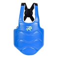thumbnail image 1 of Almencla Karate Chest Guard Adults Kids Martial Arts Protection Pad Rib Armour Blue L, 1 of 8