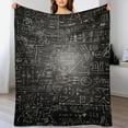 thumbnail image 5 of Math Formula Blanket Lightweight Cozy Couch Bed Super Soft And Microfiber Throws Blankets for All Seasons, 5 of 8