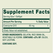 Spring Valley CoQ10 50 mg Softgels for Heart Health, 30 Count