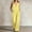 (Fashion 26)Yellow, variant on Aimik Womens Jumpsuits Sleeveless Baggy Pockets Overalls Summer Fall Casual Loose One Piece Jumpsuit for Women