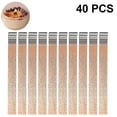 thumbnail image 2 of Wood Candle Wicks, Smokeless Natural Candle Wicks With Iron Stand, 2 of 5