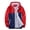 Blue, variant on Men Fall Winter Coat Mesh Breathable Hooded Drawstring Long Sleeve Plus Size Zipper Closure Camouflage Print Smooth Mid Length Pockets Elastic Cuff Men Jacket