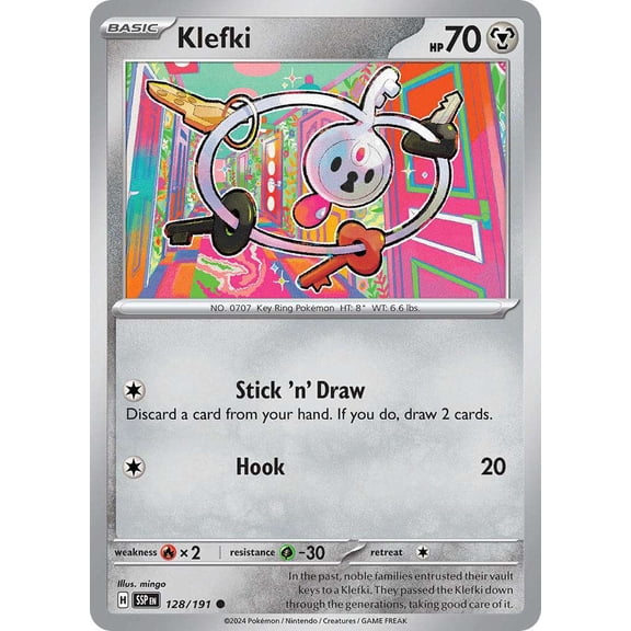 Pokemon Surging Sparks Common Klefki #128