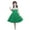 Green, variant on FAOWME Kids Girls Strap Spliced Polka Dot Vintage Children Dress Princess Dress White 5-6 Years